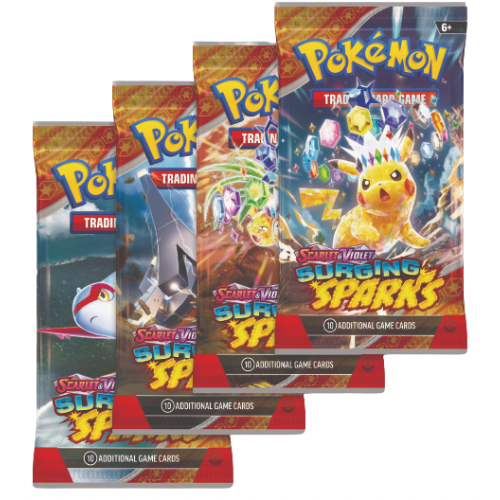 Pokémon Scarlet & Violet : Surging Spark Booster Pack.
