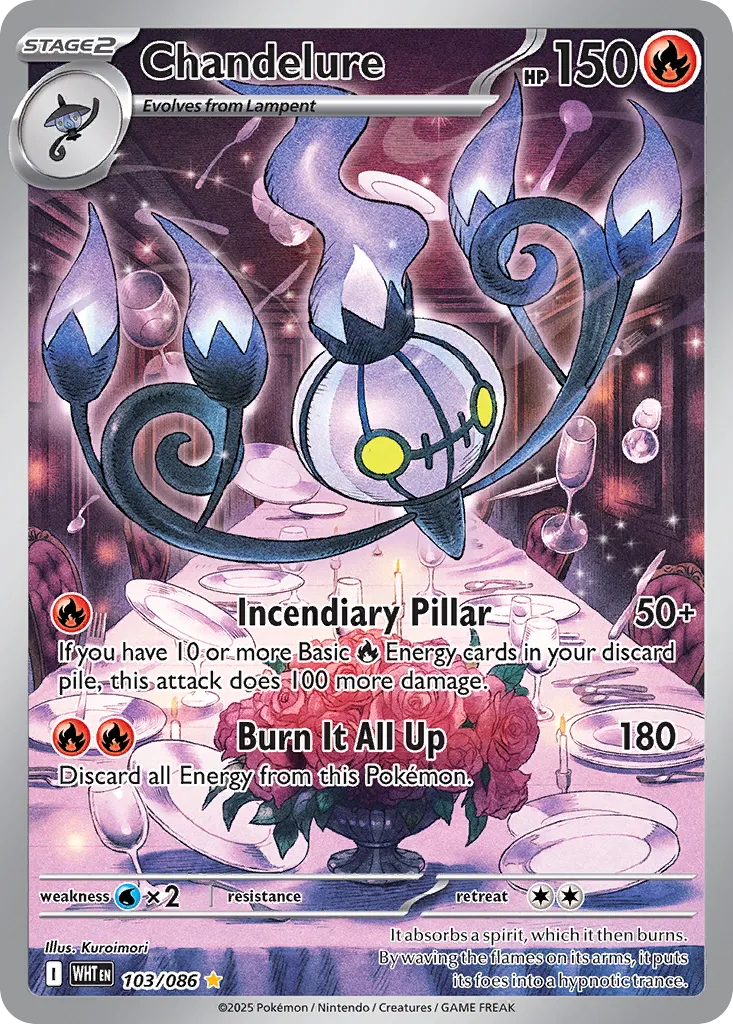 Chandelure (White Flare 103/086)