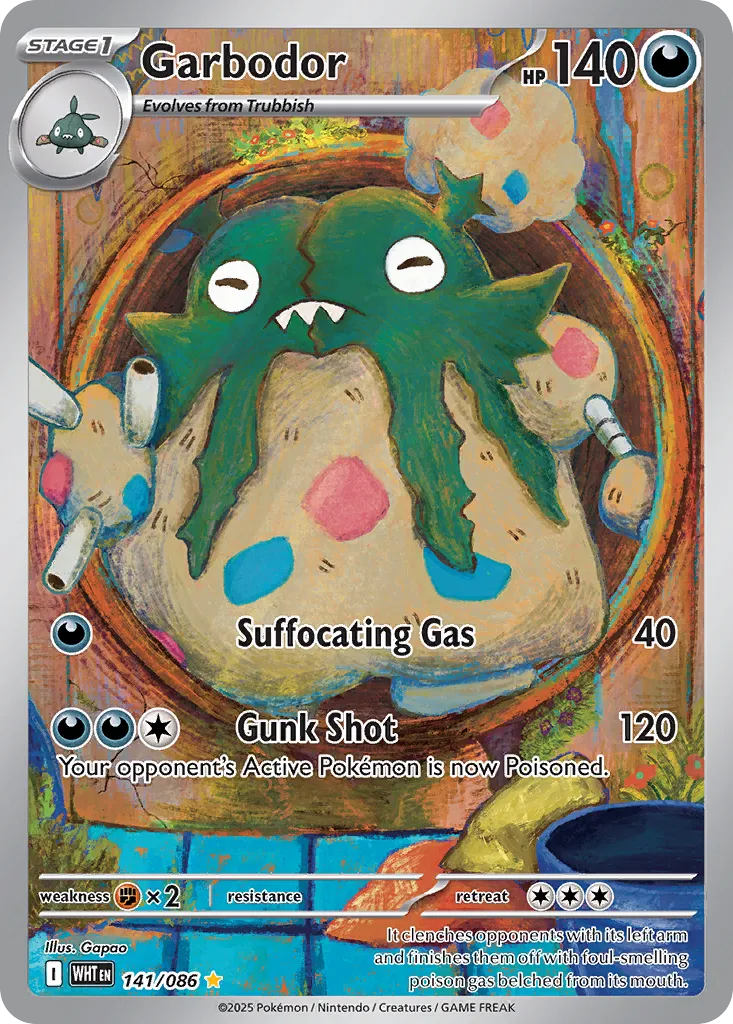 Garbodor (White Flare 141/086)
