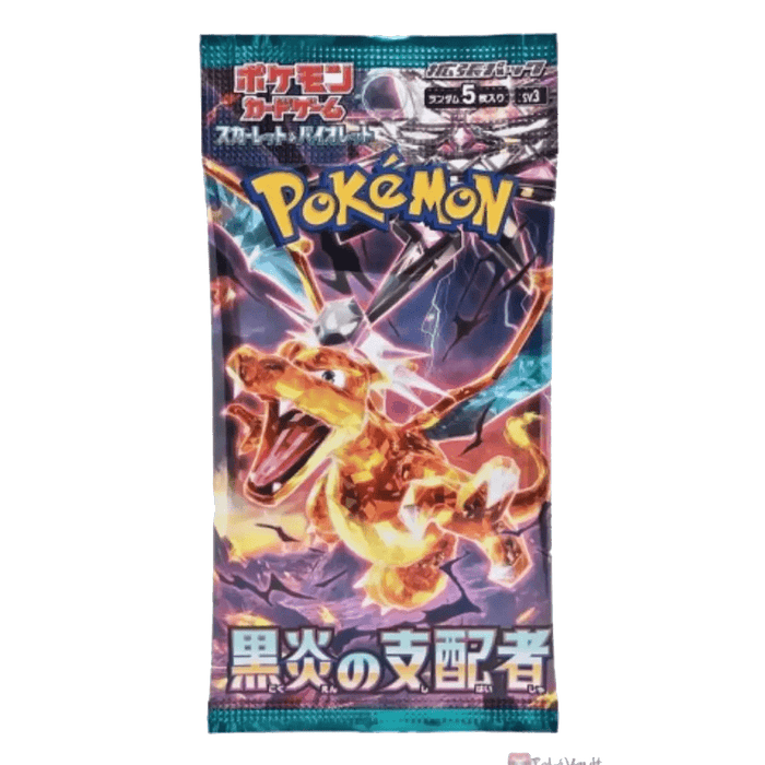 Pokémon Ruler of Black Flame - Booster Pack | sv3