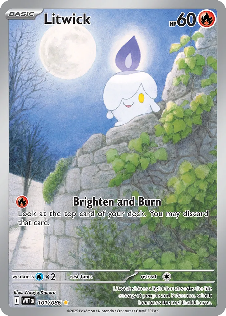 Litwick (White Flare 101/086)