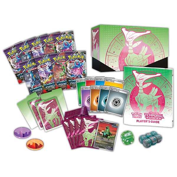 Pokémon TCG : Temporal Forces Elite Trainer Box (Iron Leaves/Walking Wake)