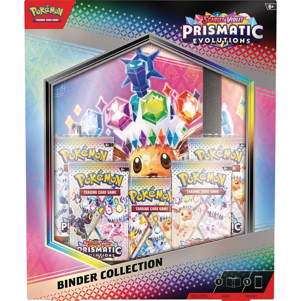 Pokémon TCG Scarlet & Violet Prismatic Evolutions Binder Collection