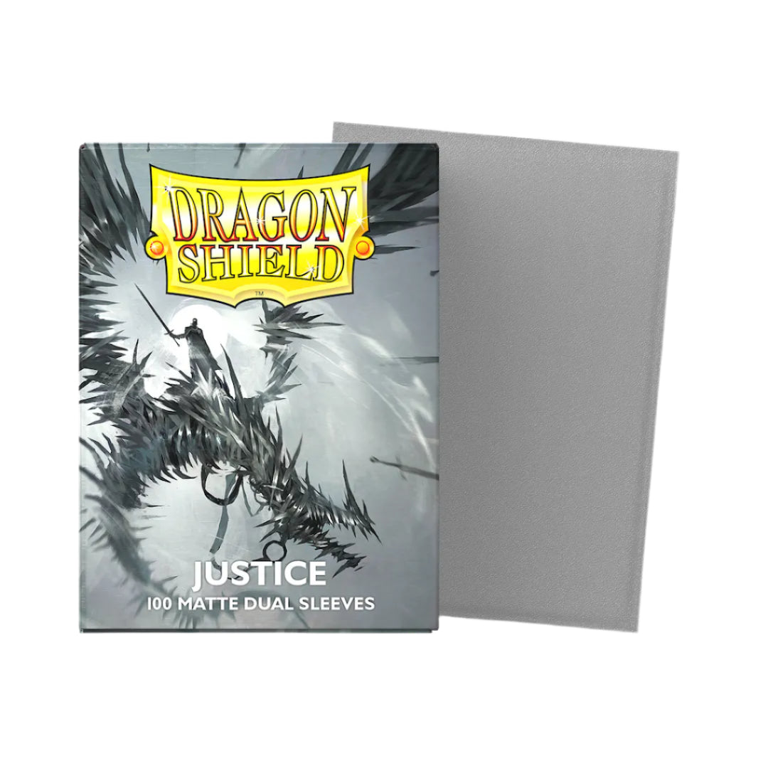 Dragon Shield Matte Dual Sleeves Standard Size - Justice.