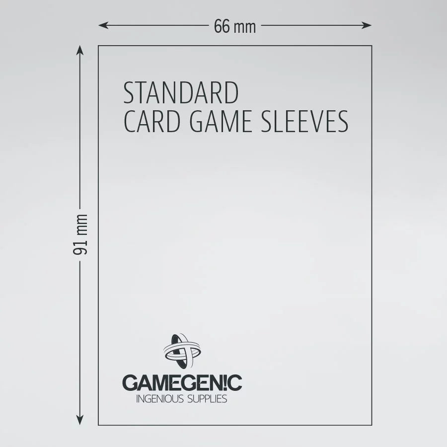 Gamegenic Value Pack Standard Sleeves.