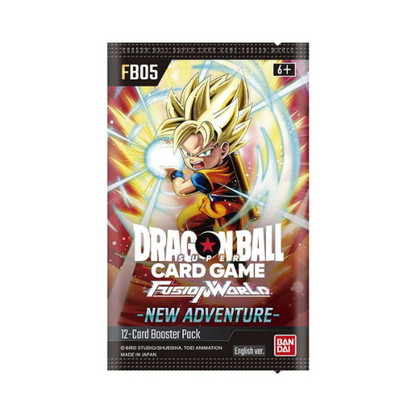 Dragon Ball Super CG: Booster Pack Fusion World 05 - New Adventure (FB05).