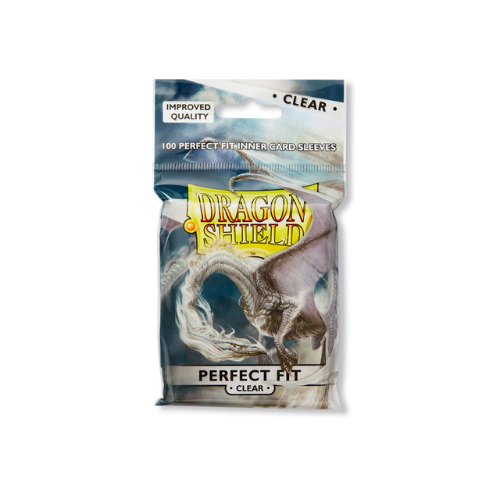 Dragon Shield Perfect Fit (Toploading) - Clear/Clear (100 ct. in bag)