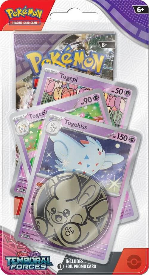 Pokémon Scarlet & Violet : Temporal Forces Premium Checklane Blister