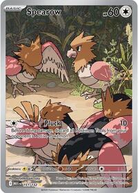 Spearow 151/132 Illustration Rare
