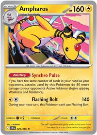 Ampharos 029/086 Rare