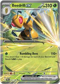 Beedrill ex 003/086 Double Rare