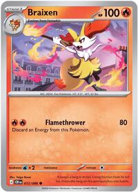 Braixen 012/086 Common