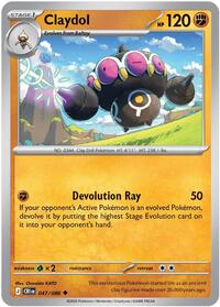 Claydol 047/086 Uncommon