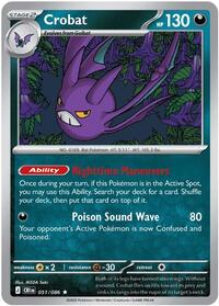 Crobat 051/086 Rare