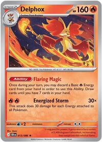 Delphox 013/086 Rare