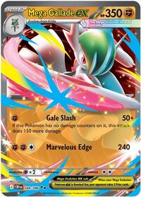 Mega Gallade ex 048/086 Double Rare