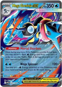 Mega Greninja ex 022/086 Double Rare