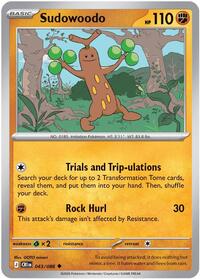 Sudowoodo 043/086 Uncommon