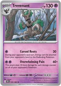 Trevenant 039/086 Rare