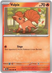 Vulpix 008/086 Common