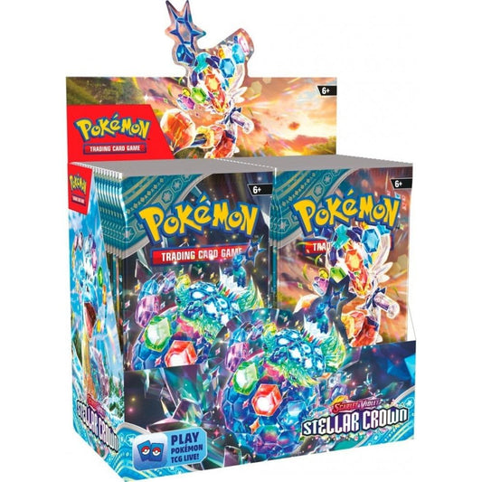 Pokémon Scarlet & Violet : Stellar Crown Booster Box (36 Packs)