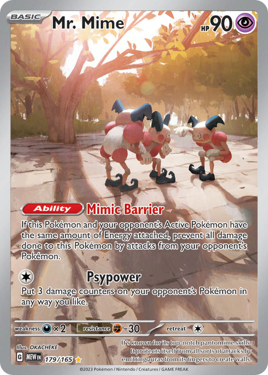 Mr. Mime - 179/165 | Illustration Rare