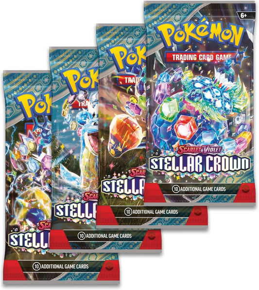 Pokémon Scarlet & Violet : Stellar Crown Boosters Pack