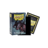 100 Dragon Shield Outer Sleeves - Black Matte