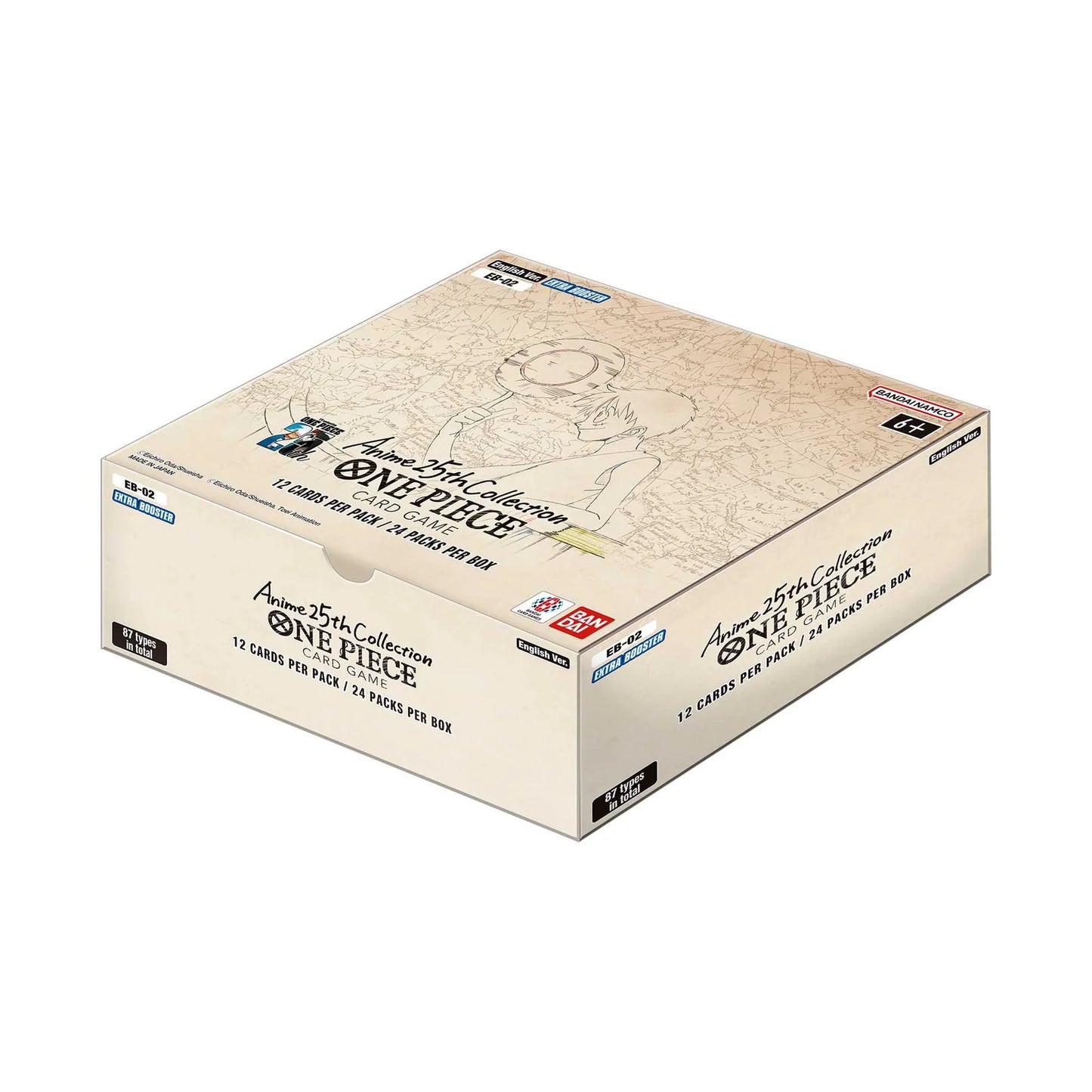 One Piece Card Game: Anime 25th Collection (EB-02) - Extra Booster Pack