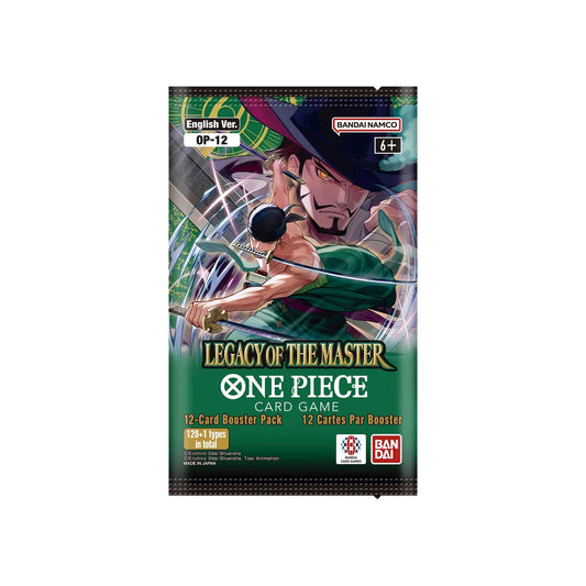 One Piece Card Game Legacy Of The Master OP-12 Booster Pack