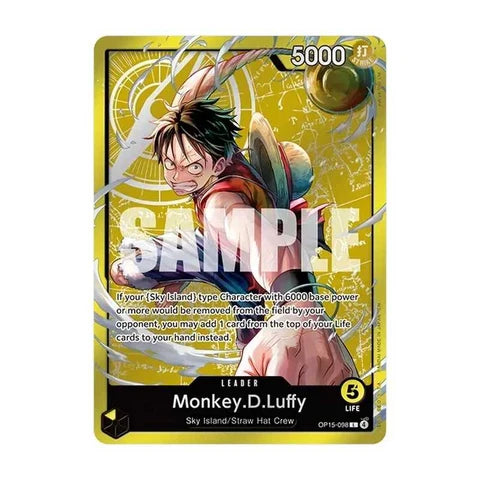 One Piece Card Game: Set Sail Deck Set (SD-01) [Luffy & Ace]