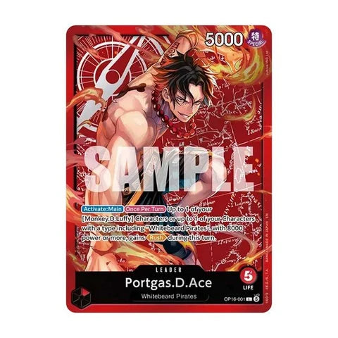 One Piece Card Game: Set Sail Deck Set (SD-01) [Luffy & Ace]