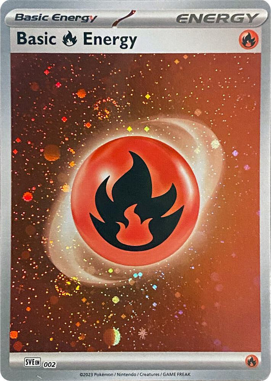 Basic Fire Energy (Cosmos Holo) 002