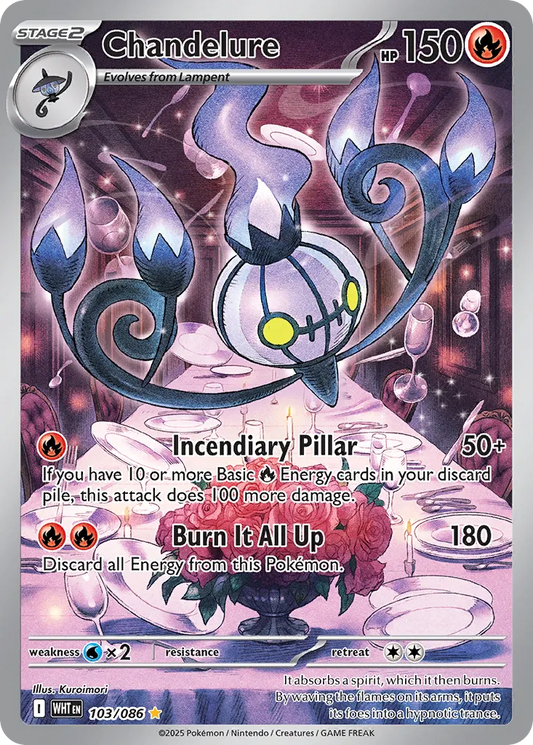Chandelure (White Flare 103/086)