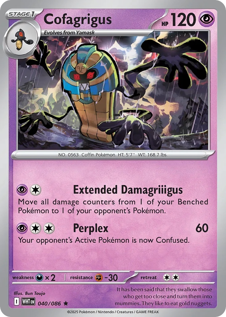 Cofagrigus (White Flare 040/086)