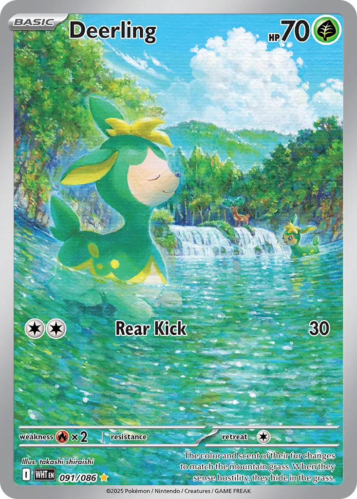 Deerling (White Flare 091/086)