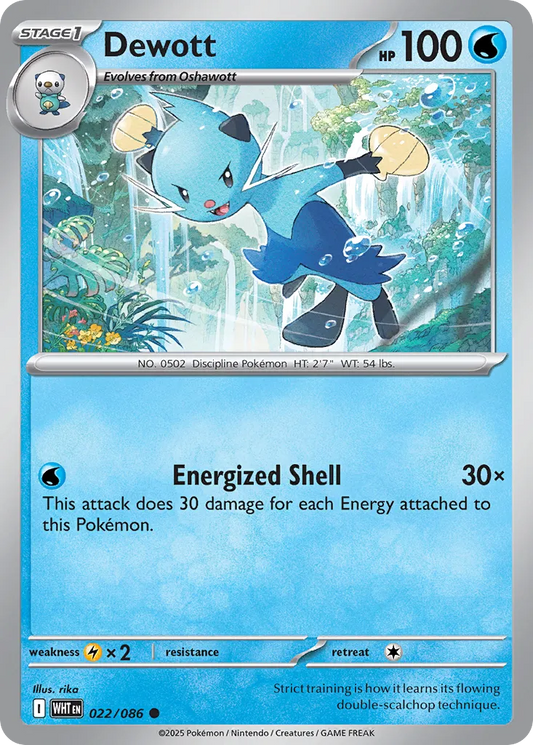 Dewott (White Flare 022/086)