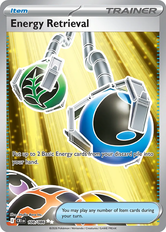 Energy Retrieval 108/086 Ultra Rare
