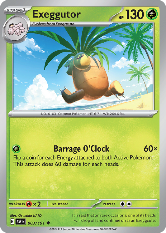 Exeggutor 003/191