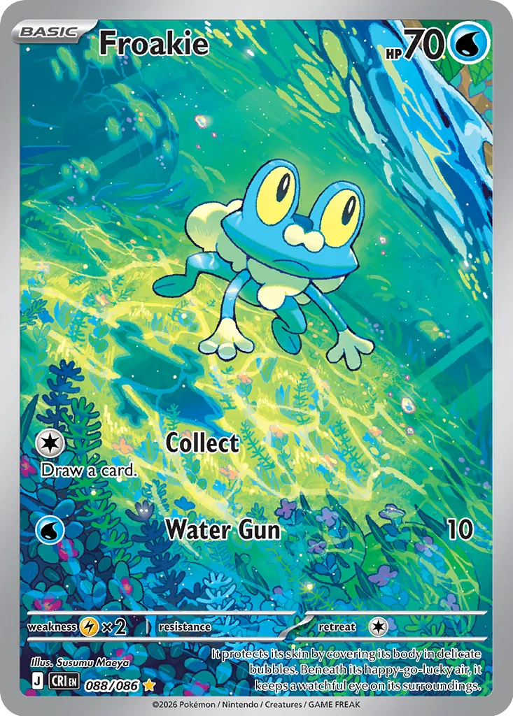 Froakie 088/086 Illustration Rare