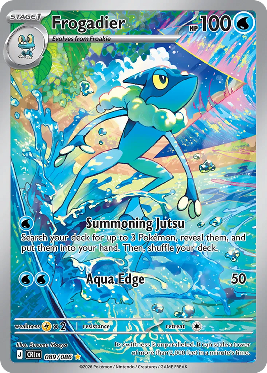 Frogadier 089/086 Illustration Rare
