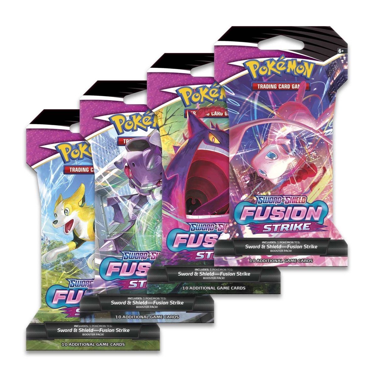 Pokémon Sword & Shield : Fusion Strike Sleeved Booster Pack