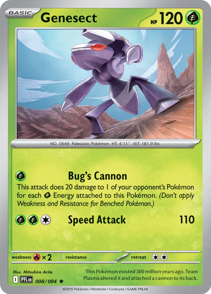 Genesect (Phantasmal Flames 008/094)