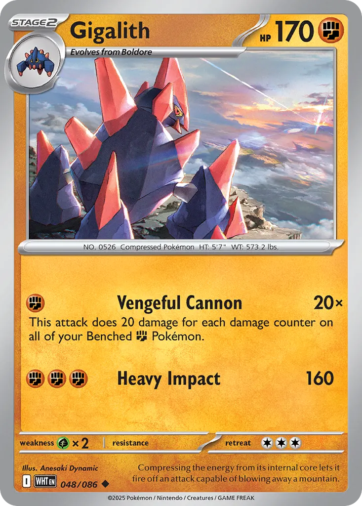 Gigalith (White Flare 048/086)