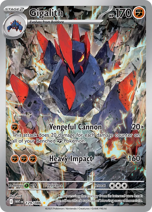 Gigalith (White Flare 129/086)
