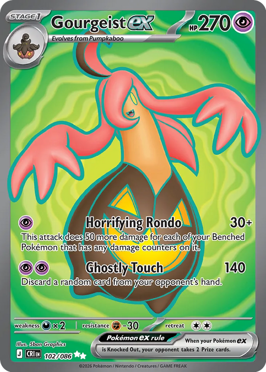 Gourgeist ex 102/086 Ultra Rare