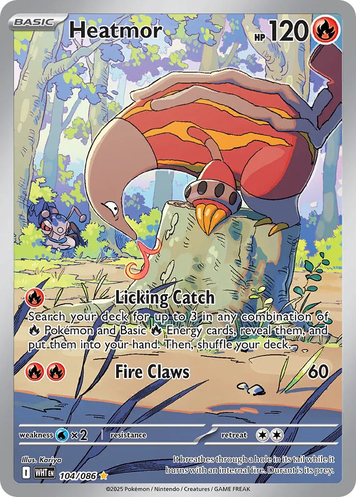 Heatmor (White Flare 104/086)