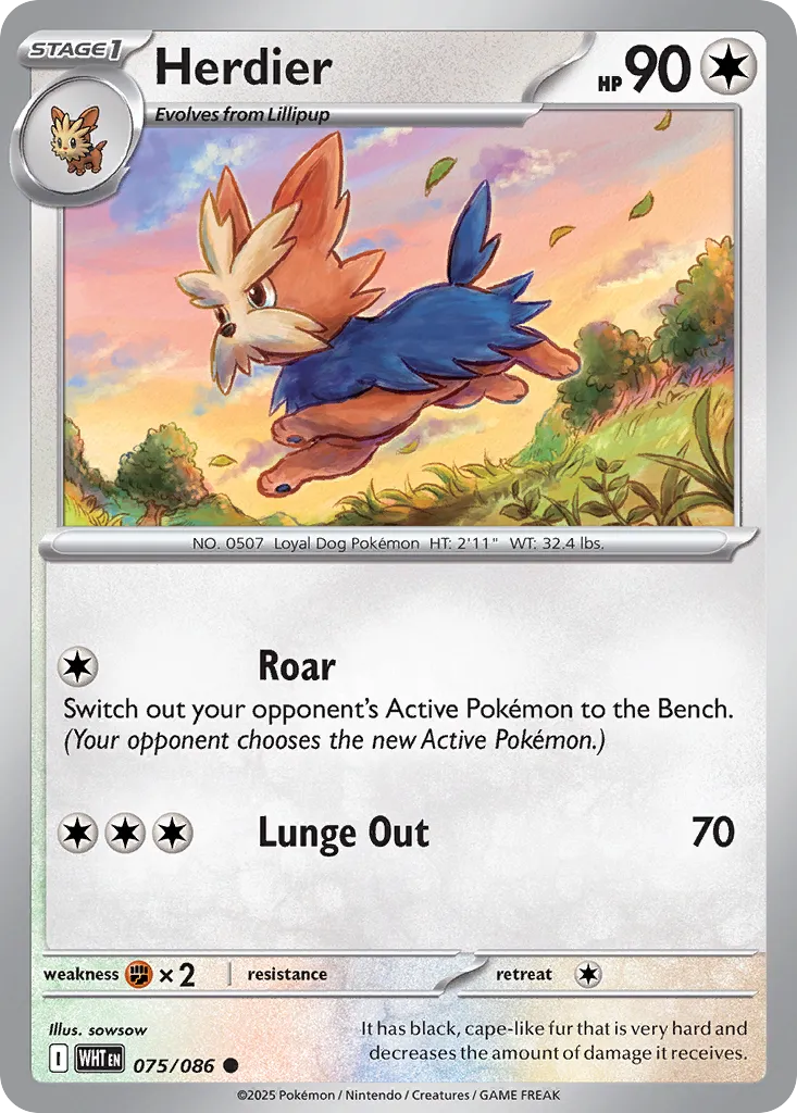 Herdier (White Flare 075/086)