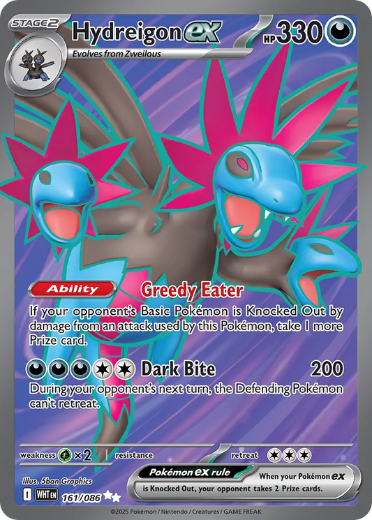 Hydreigon ex (White Flare 161/086)