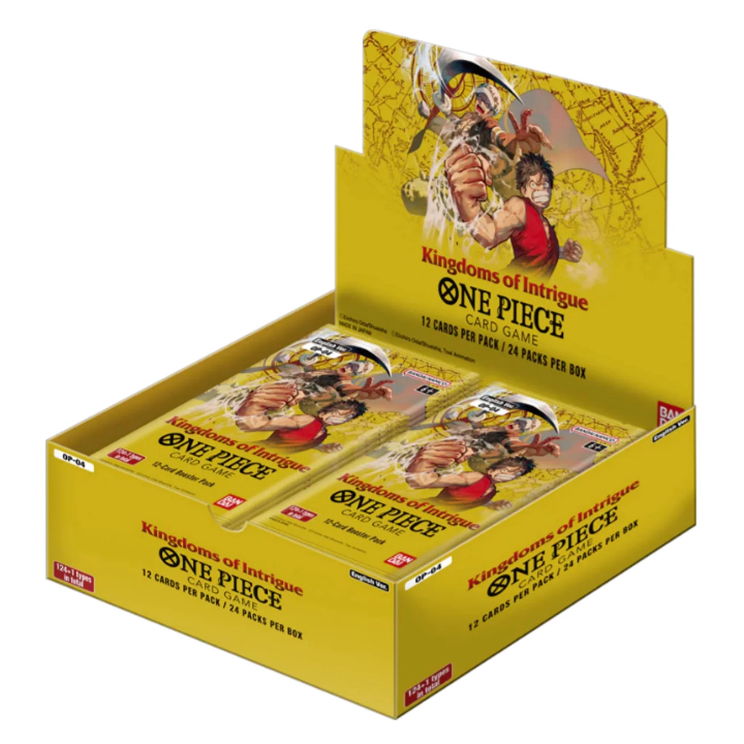 One Piece Card Game: Kingdoms Of Intrigue [OP-04] - Booster Box (24 Packs)